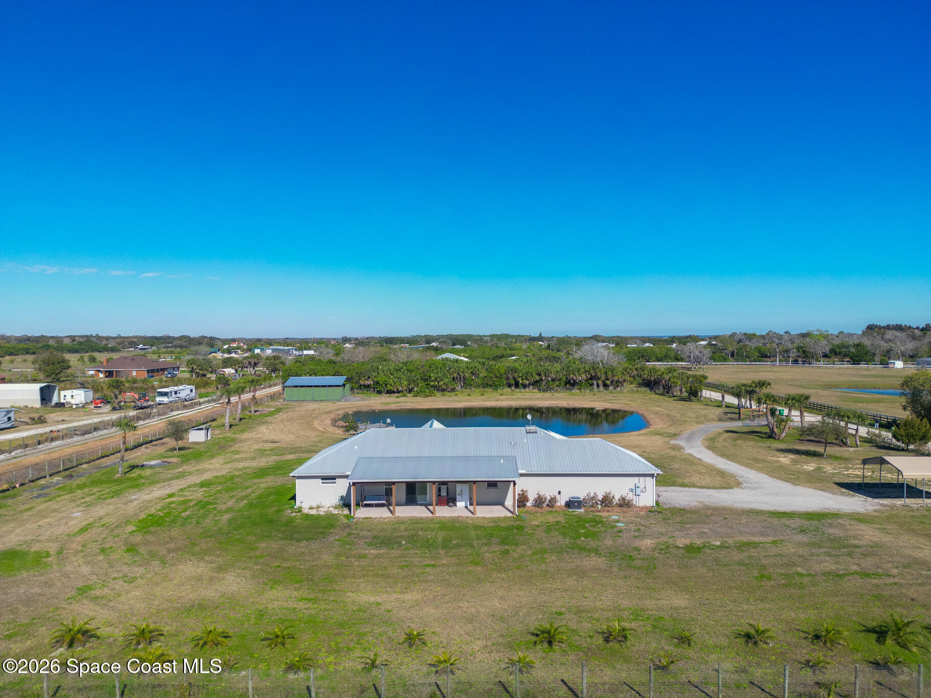 3440 Hammock Road Mims, FL 32754 - Photo 48 of 59 a view of an ocean and beach