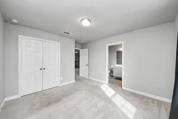 an empty room with window