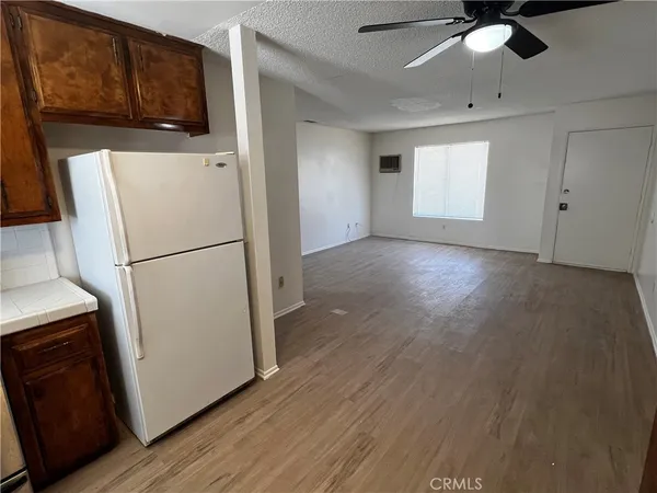 a view of a bathroom from a hallway
