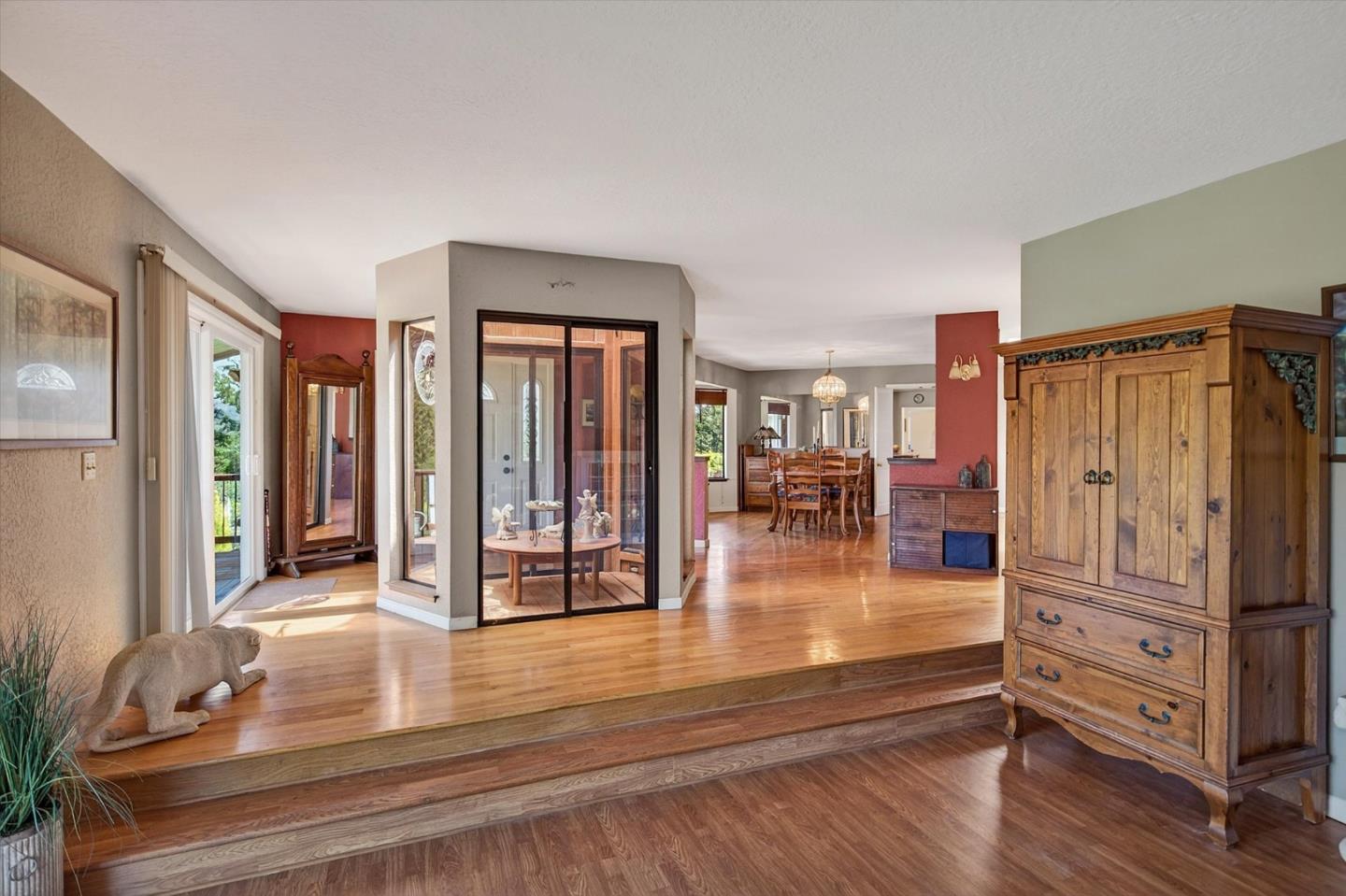 25149 Radonich Road Los Gatos, CA 95033 - Photo 6 of 47 a view of livingroom with furniture and wooden floor