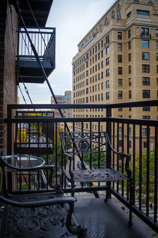 3033 North Sheridan Road, Unit 701 Chicago, IL 60657 - Photo 12 of 13 a view of a balcony with chairs
