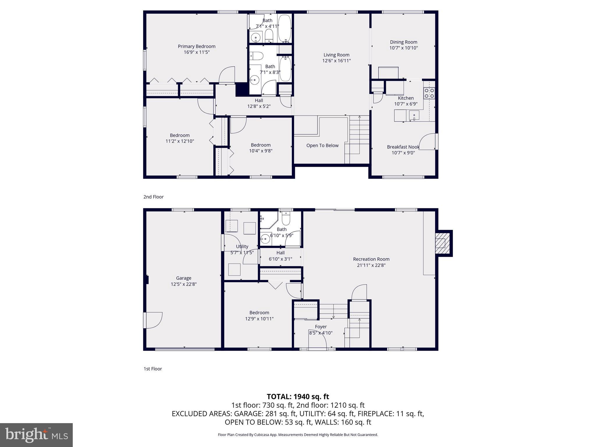 7811 East Barrett Road Fort Washington, MD 20744 - Photo 40 of 40 Floor Plan Overall