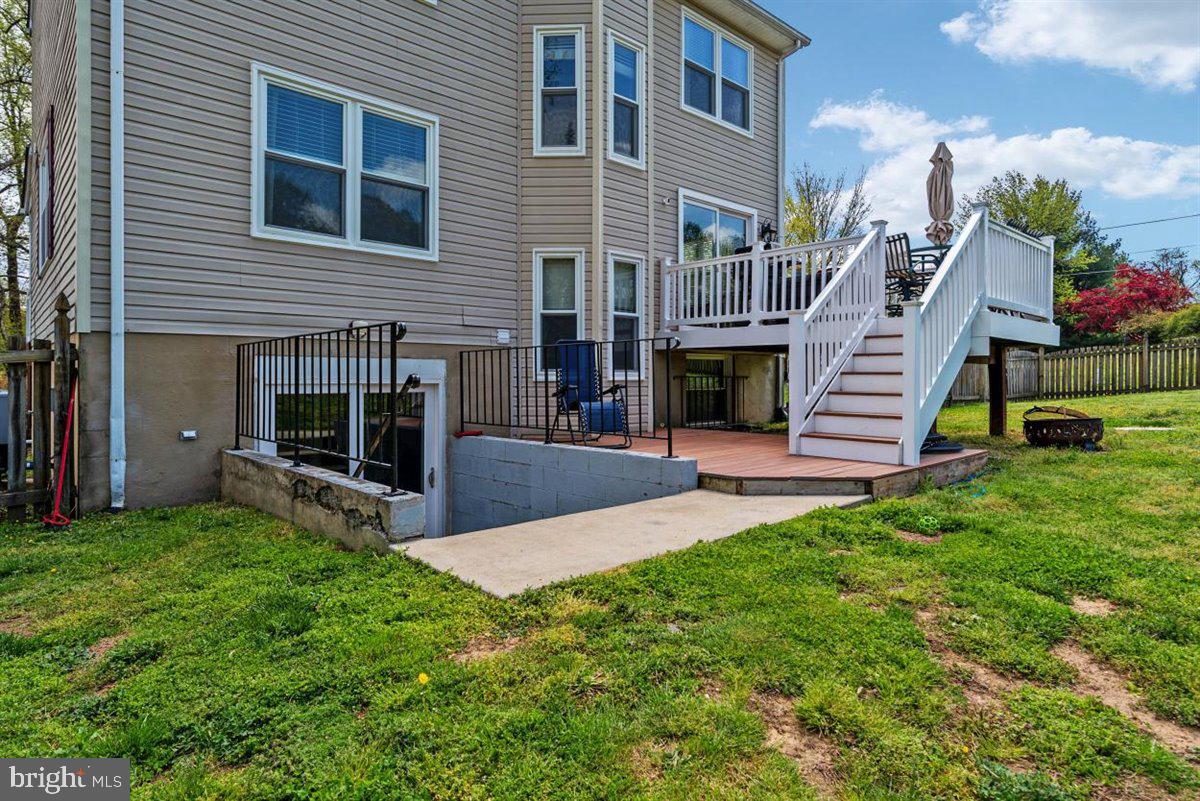 840 West Mount Harmony Road Owings, MD 20736 - Photo 35 of 38 Deck and walkout from basement