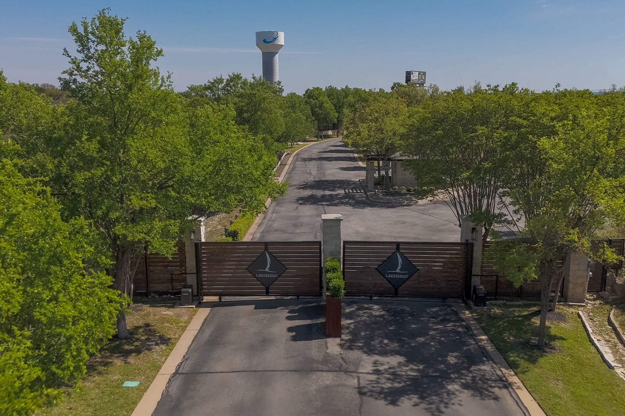 4424 Lago Viento Austin, TX 78734 - Photo 38 of 38 The home is located in a gated neighborhood on a private street.