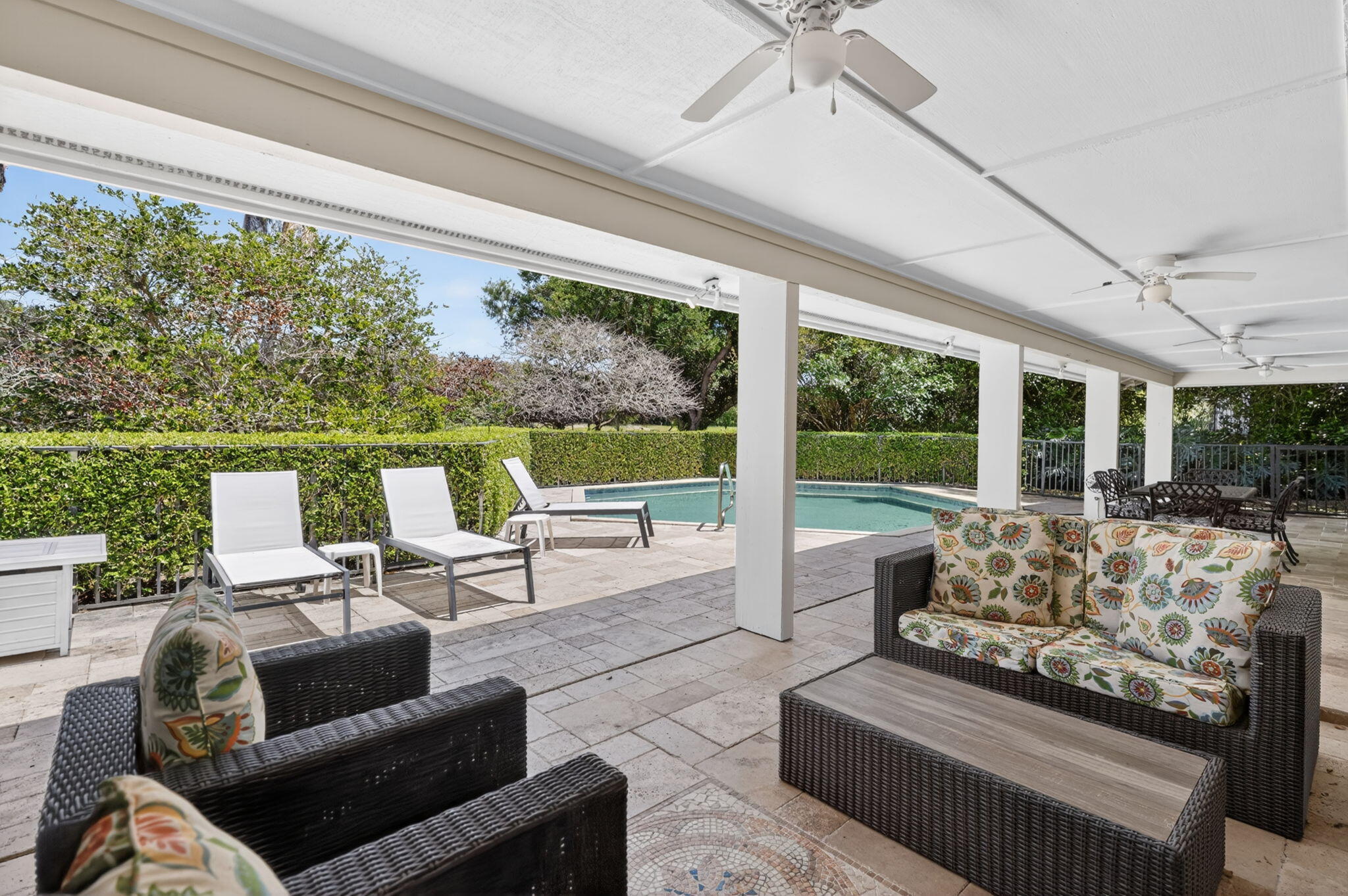5741 Southeast Winged Foot Drive Stuart, FL 34997 - Photo 36 of 58 a living room with furniture and a large window
