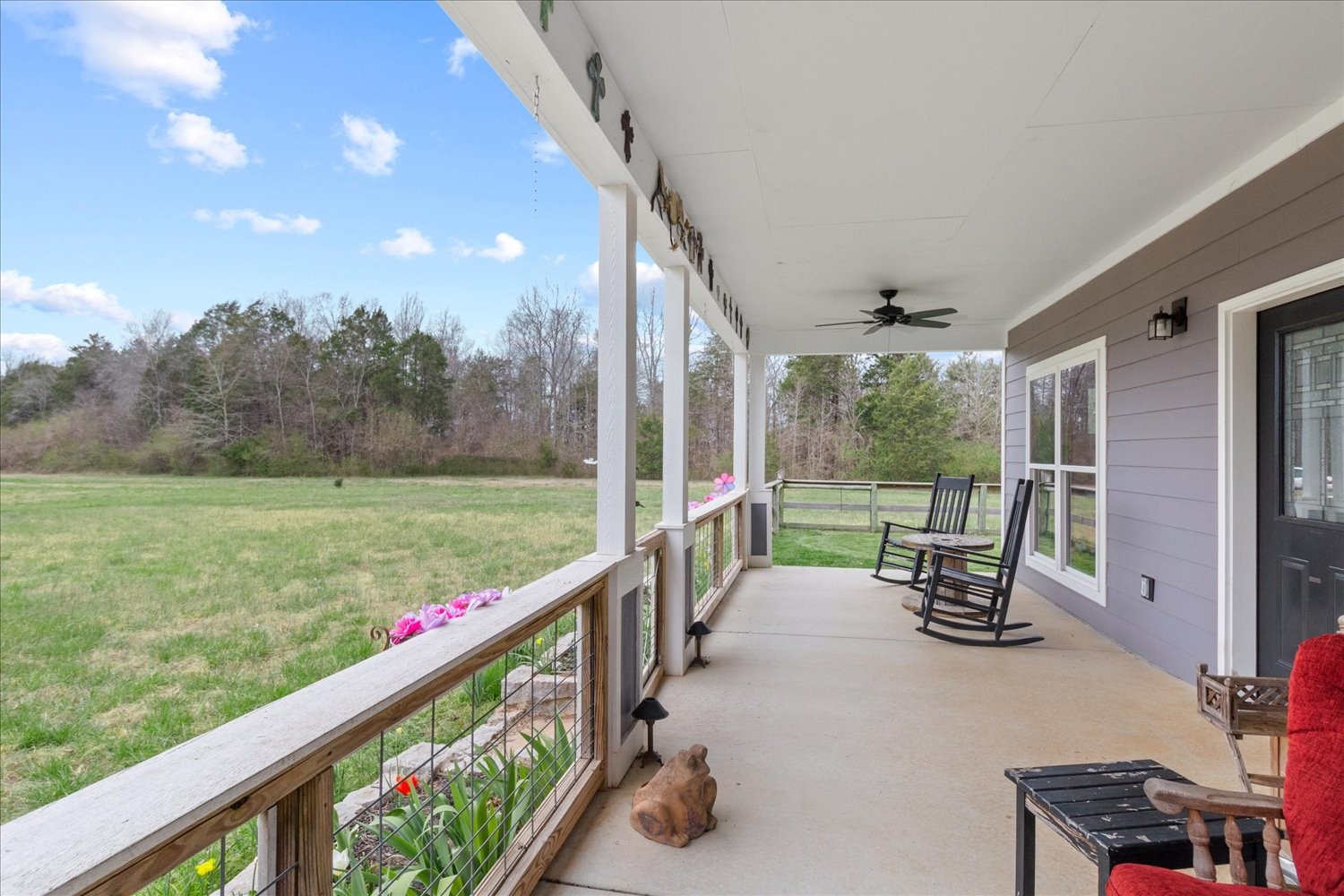 2526 Endsley Rankin Road Lewisburg, TN 37091 - Photo 5 of 49 a roof deck with table and chairs and potted plants