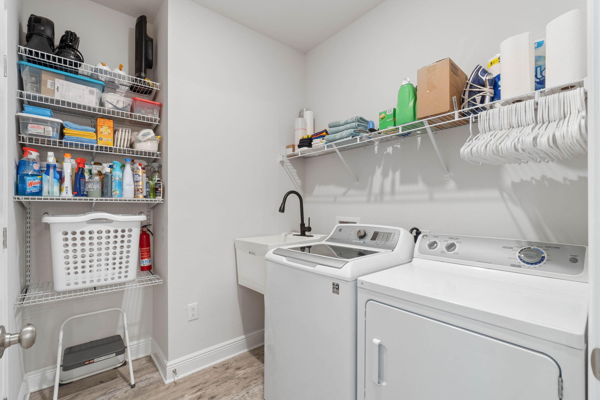 31 Dusky Way Freeport, FL 32439 - Photo 30 of 46 Laundry with Storage and Utility Sink