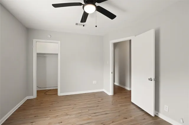 wooden floor in an empty room