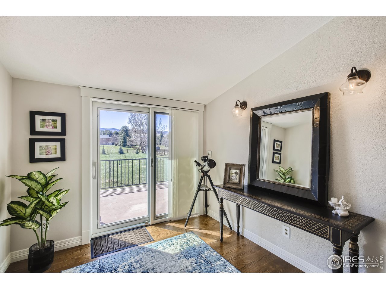 4881 Valkyrie Drive Boulder, CO 80301 - Photo 24 of 39 a living room with furniture a flat screen tv and a potted plant
