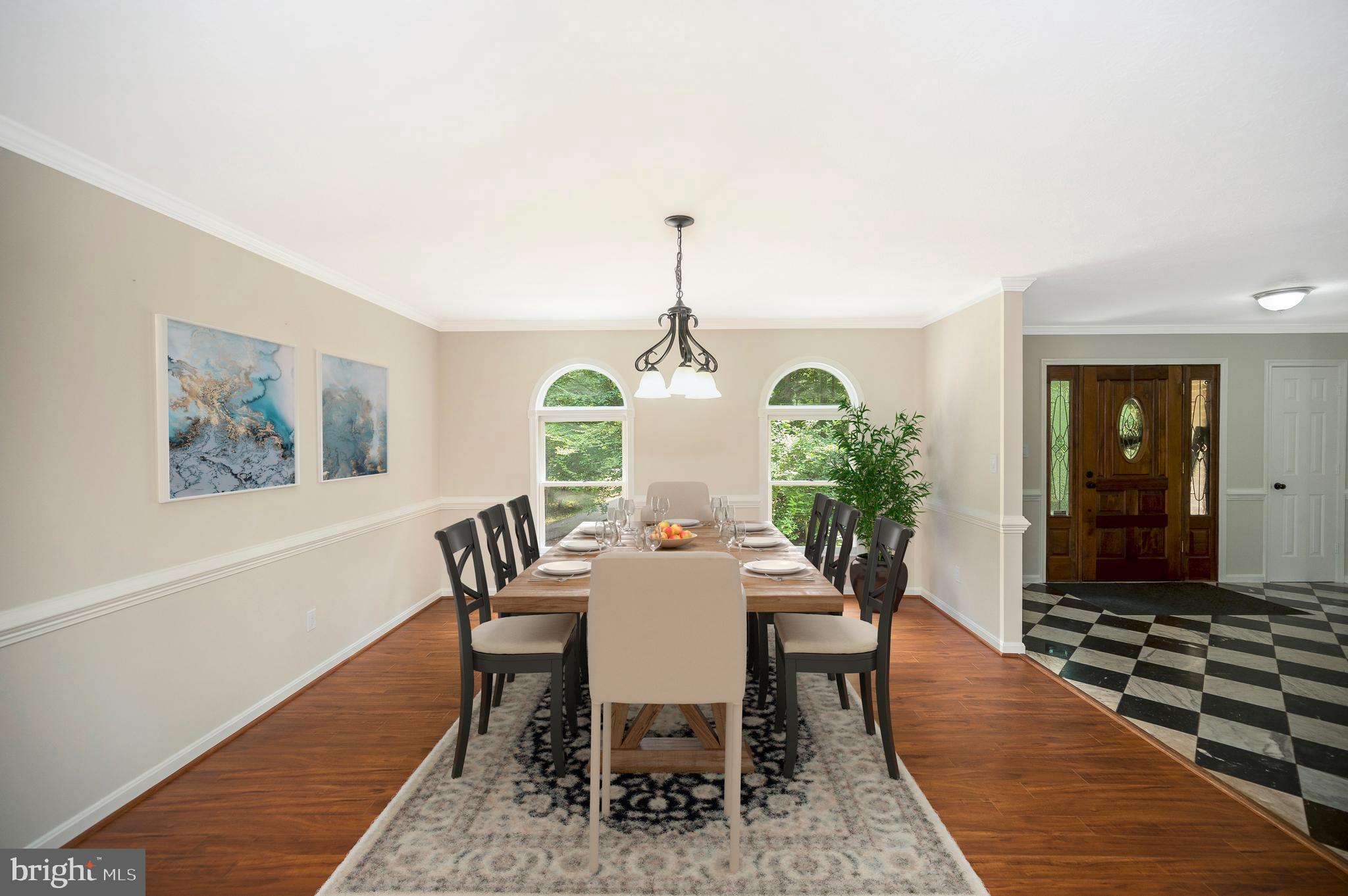 104 Dent Road Stafford, VA 22554 - Photo 15 of 118 a view of a dining room with furniture window and wooden floor