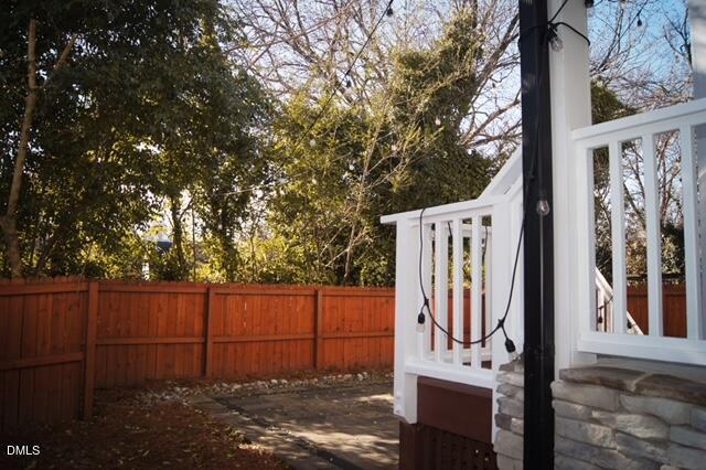 1208 Boyer Street Raleigh, NC 27610 - Photo 51 of 58 a view of a wooden fence