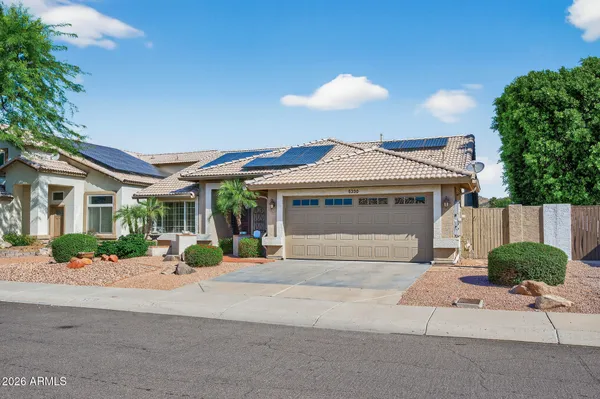 a view of a house with a patio