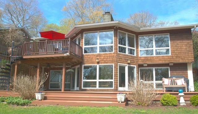 142 Old Dike Road Trumbull, CT 06611 - Photo 1 of 1 House Faces Lake Front ~ Large Floor to Ceiling Windows Bring Outdoors In