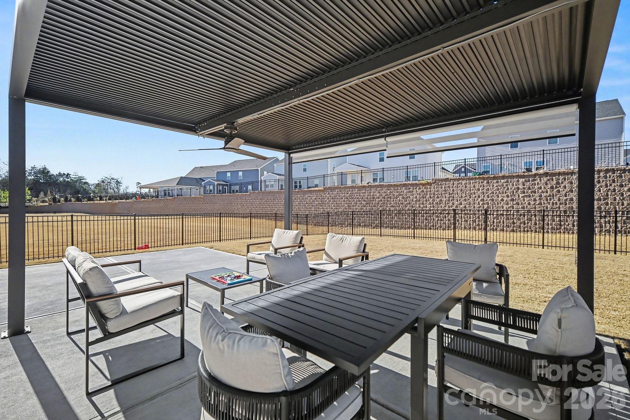 11122 Glasden Road Charlotte, NC 28278 - Photo 26 of 32 an outdoor space with patio furniture