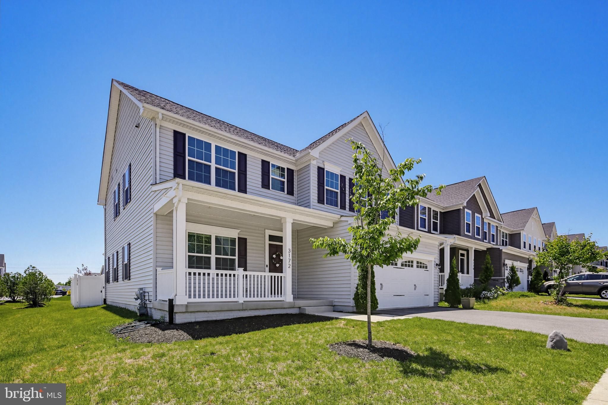 3172 Dodder Way Odenton, MD 21113 - Photo 53 of 59 a house view with a garden space