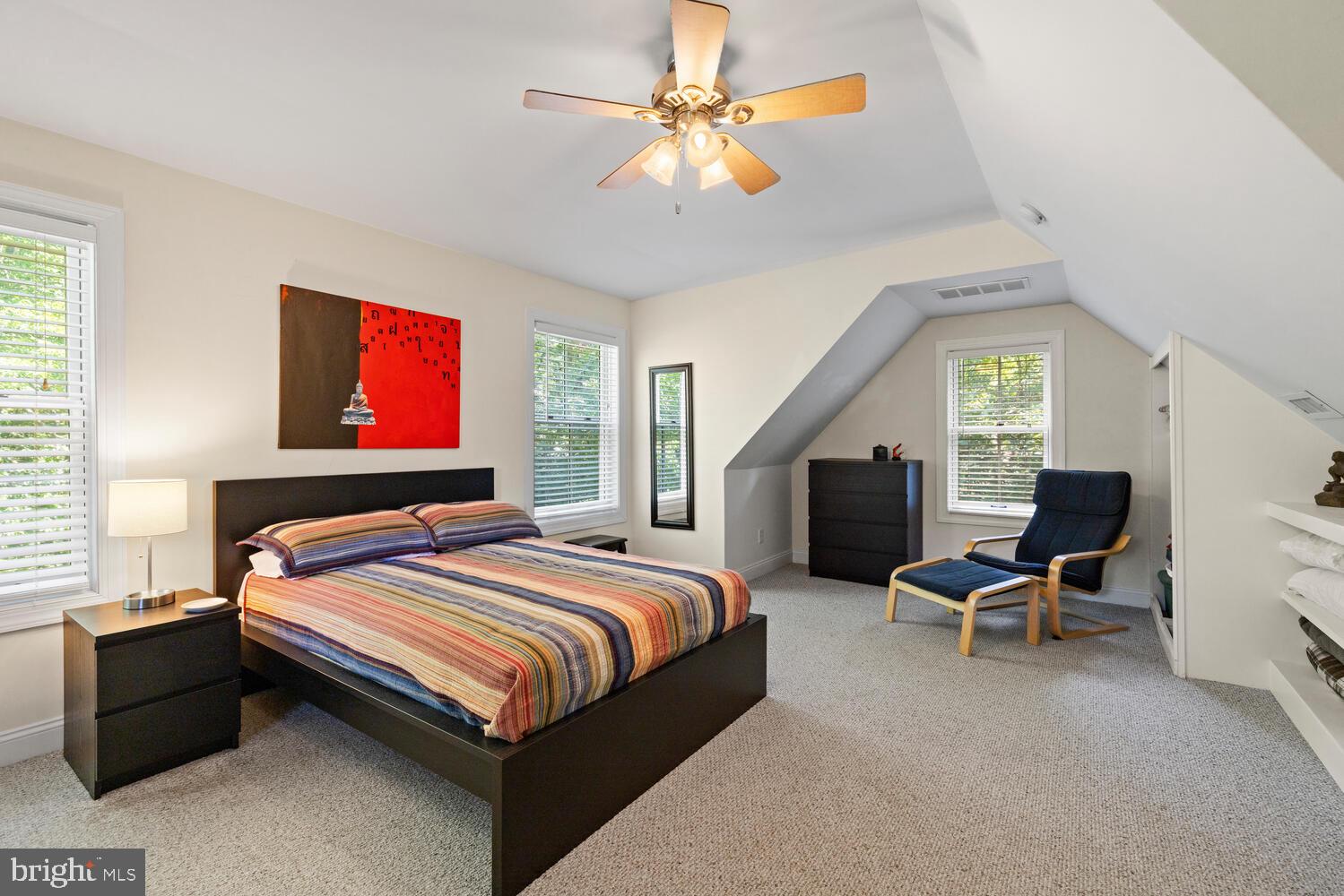 7 Walt Lane Wyncote, PA 19095 - Photo 26 of 44 a bedroom with a bed chair and fireplace