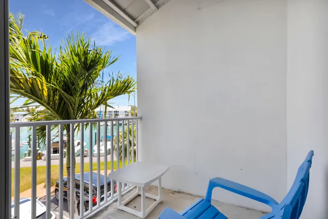 a view of a porch with furniture