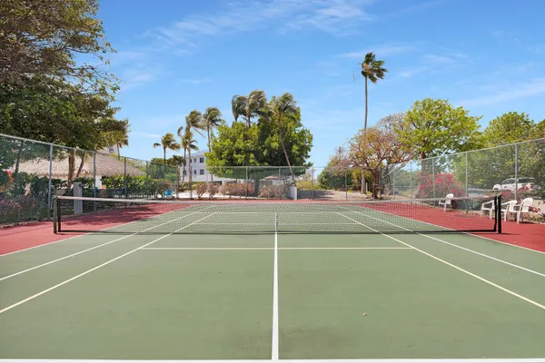 a view of a tennis court