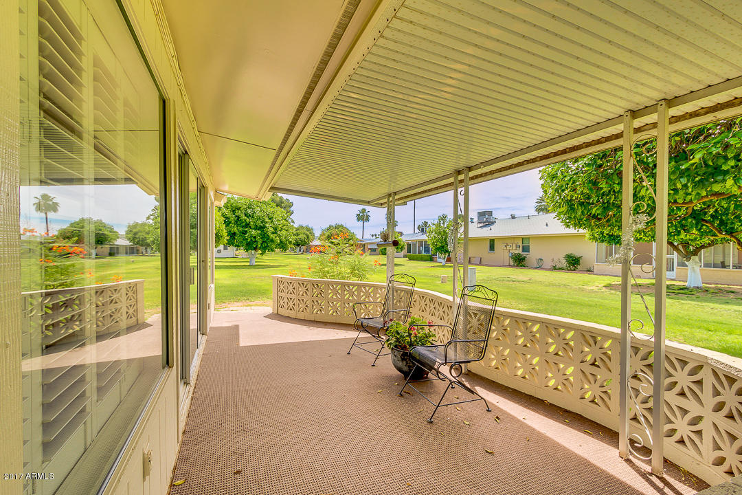 10825 West Hatcher Road Sun City, AZ 85351 - Photo 19 of 23 Back Patio
