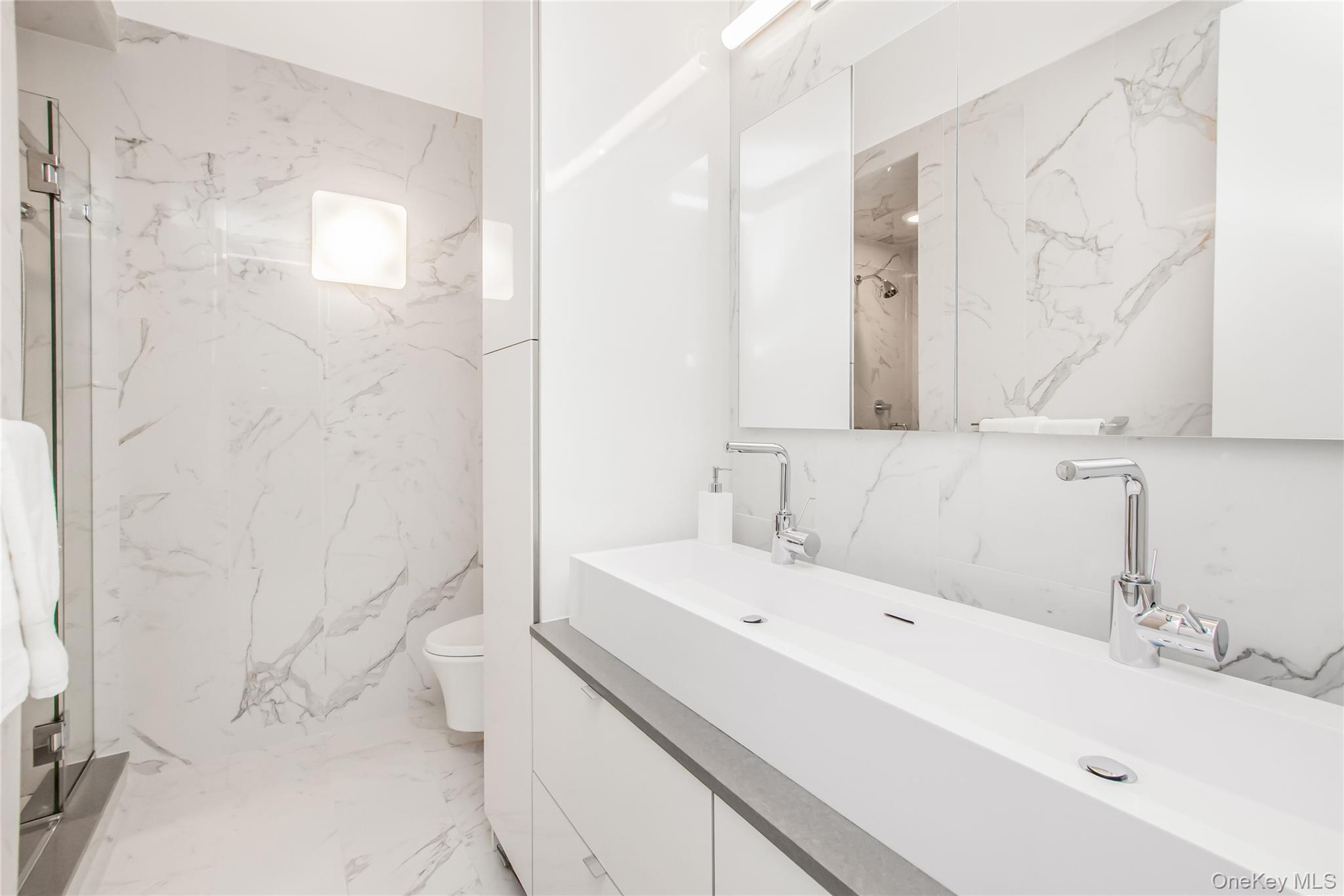 3777 Independence Avenue, Unit 7H Bronx, NY 10463 - Photo 14 of 26 a bathroom with a sink and a bathtub