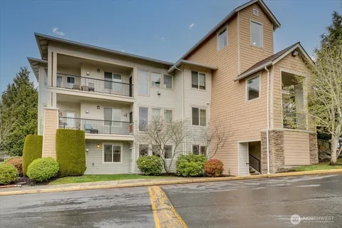 front view of a house and a garden
