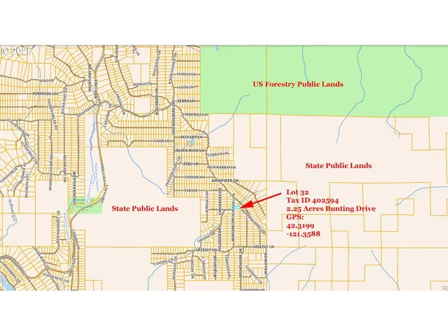 $15,000 | Bunting Way, Unit 32, Bonanza, OR 97623