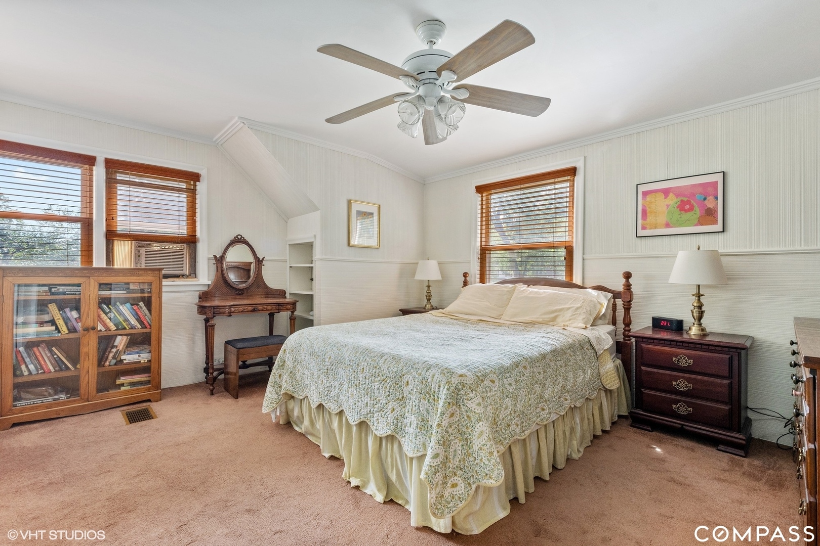 706 Deerpath Drive Deerfield, IL 60015 - Photo 6 of 11 a spacious bedroom with a bed and ceiling fan