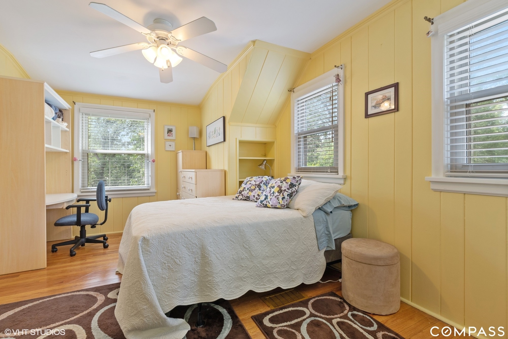 706 Deerpath Drive Deerfield, IL 60015 - Photo 8 of 11 a bedroom with a bed and a chandelier