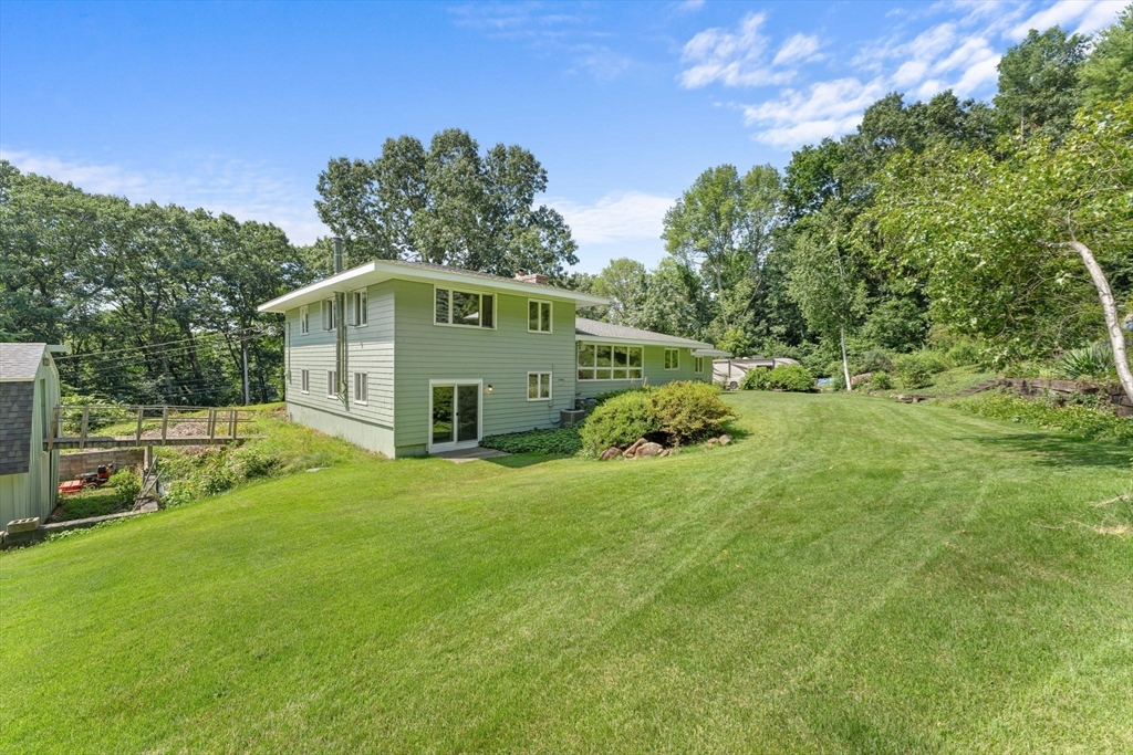 46 Highland Road Boxford, MA 01921 - Photo 37 of 41 a view of back yard of the house