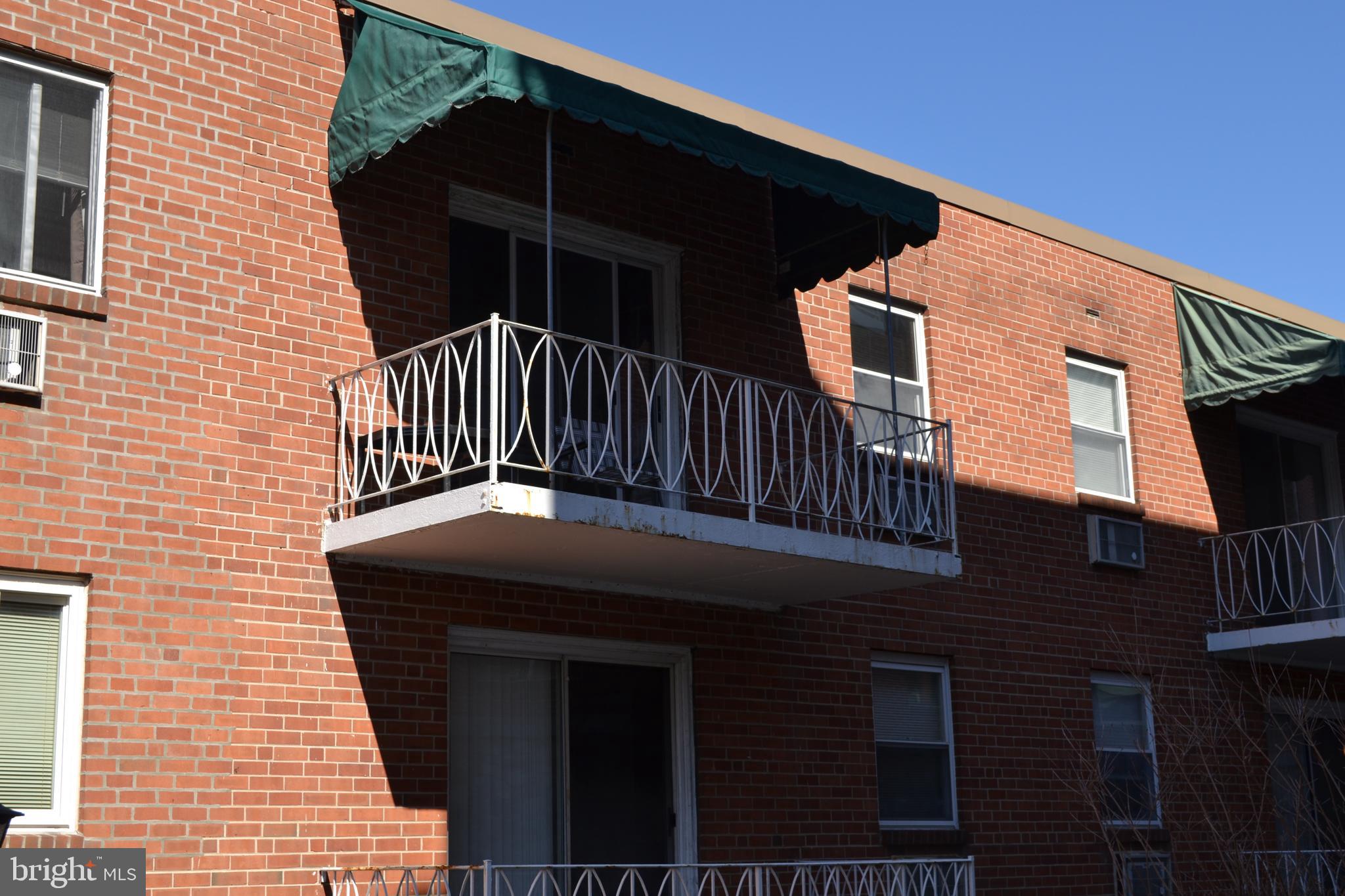 1600 Church Road, Unit C301 Wyncote, PA 19095 - Photo 8 of 9 Covered Balcony