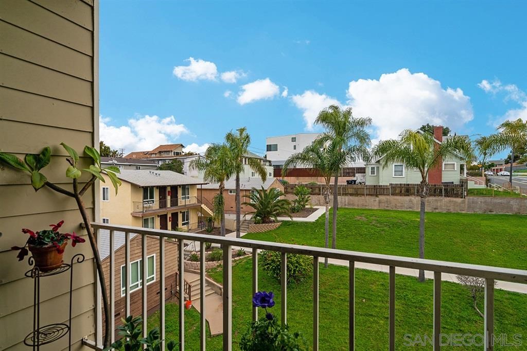 2650 Broadway, Unit 314 San Diego, CA 92102 - Photo 15 of 16 a view of a porch with a garden