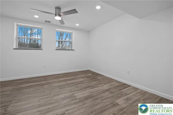 a view of empty room