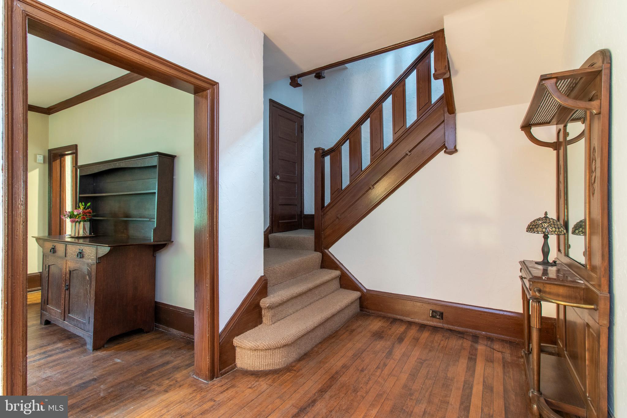 249 Forrest Road Merion Station, PA 19066 - Photo 11 of 35 Back-set stairs creates a larger, welcoming foyer