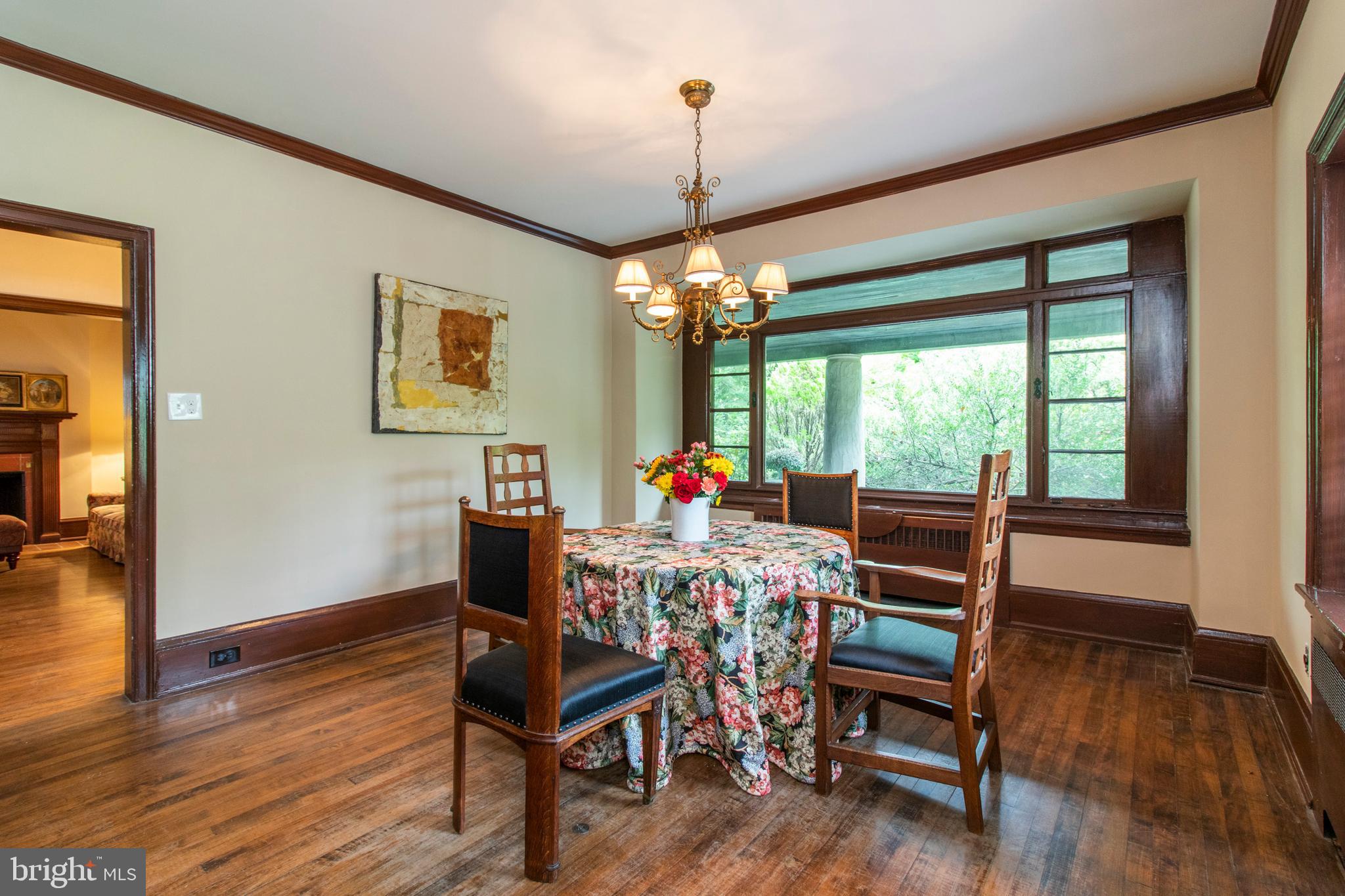 249 Forrest Road Merion Station, PA 19066 - Photo 13 of 35 Dining room is to the left of foyer