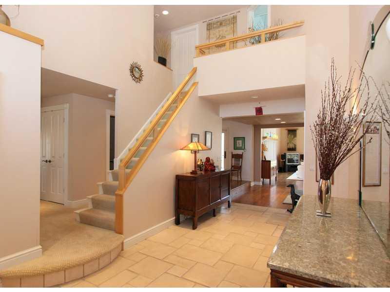 Entry/Foyer. 2 STORY FOYER, FRENCH LIMESTONE FLOORING.
