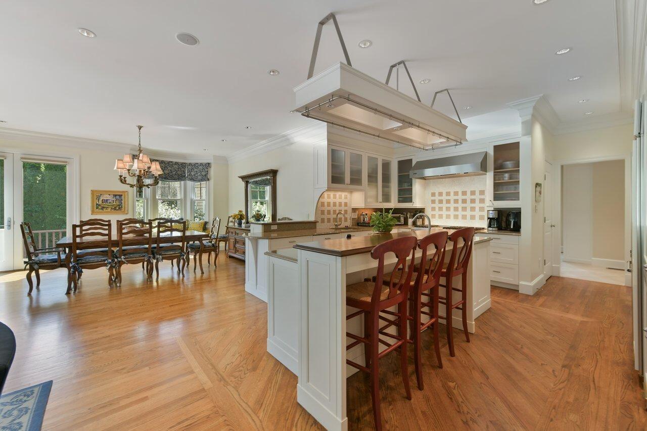 37 Shoestring Bay Road Mashpee, MA 02649 - Photo 16 of 42 a view of a dining room with furniture and wooden floor