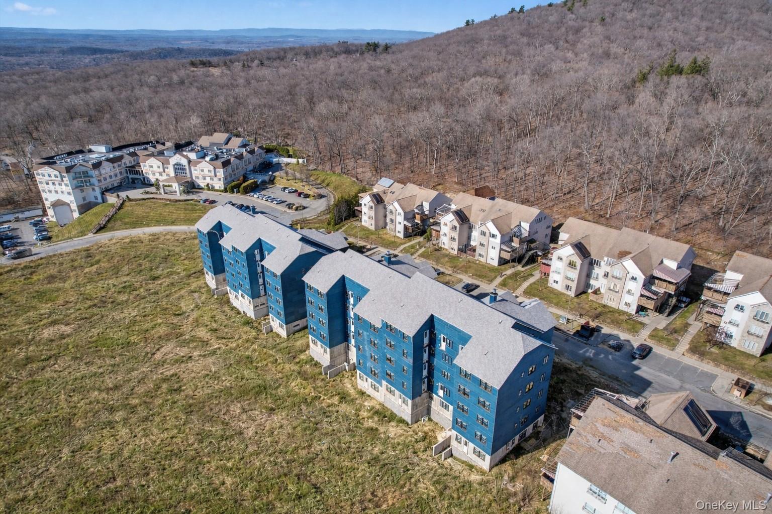 16 Chevron Road, Unit 302 Monroe, NY 10950 - Photo 4 of 11 Aerial view of a heavily wooded area and apartment complex / building