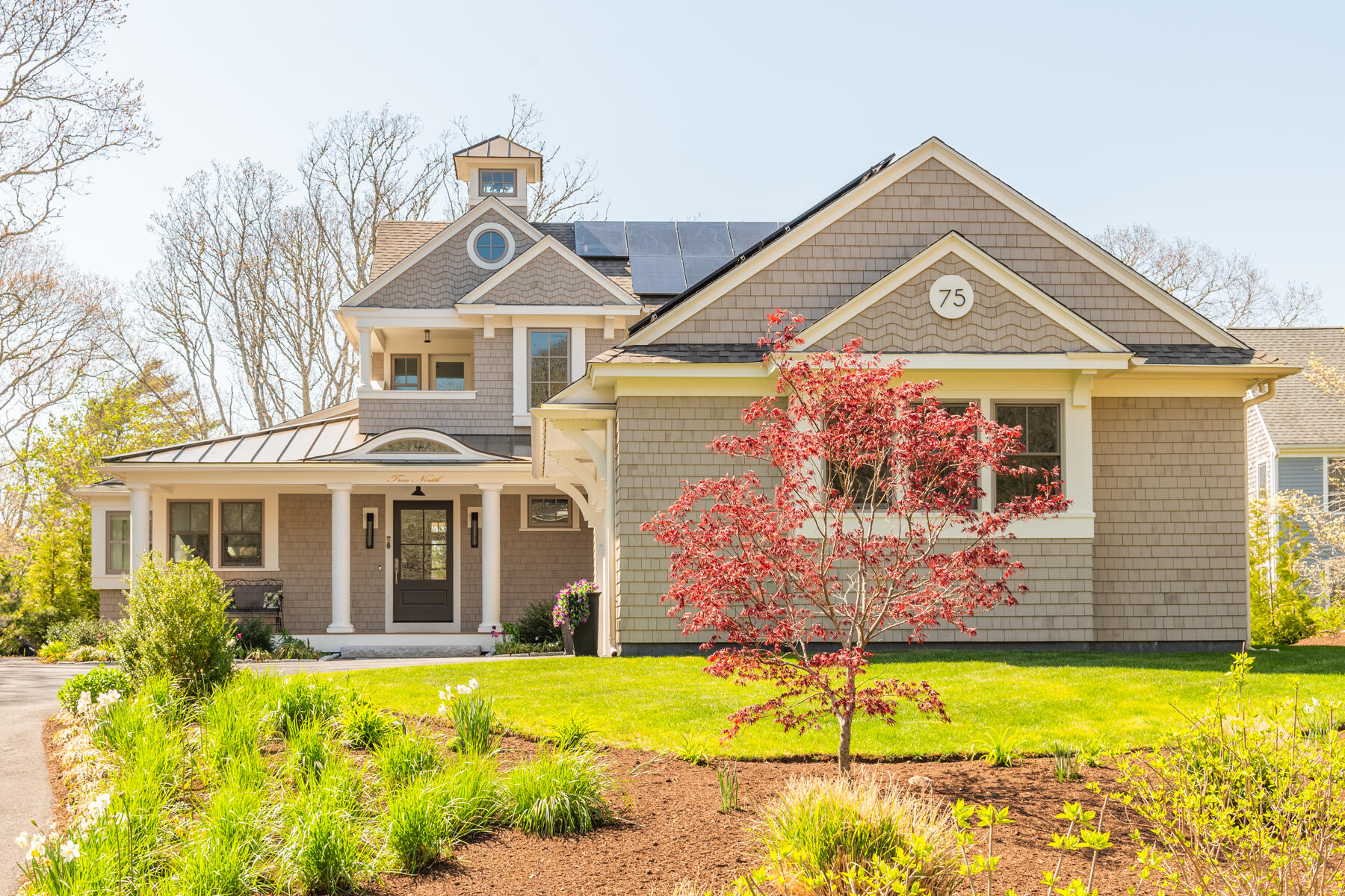 75 Streeter Hill Road North Falmouth, MA 02556 - Photo 1 of 49 a front view of a house with a yard