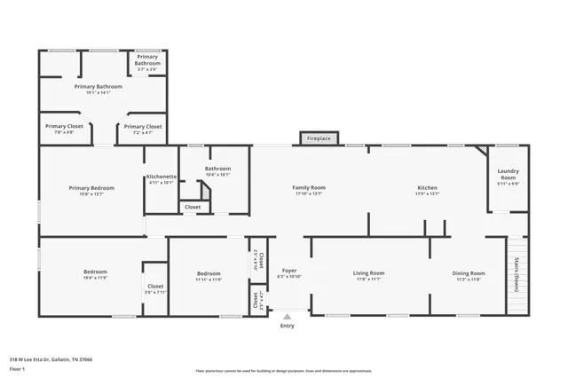 $969,900 | 318 West Lee Etta Drive, Gallatin, TN 37066