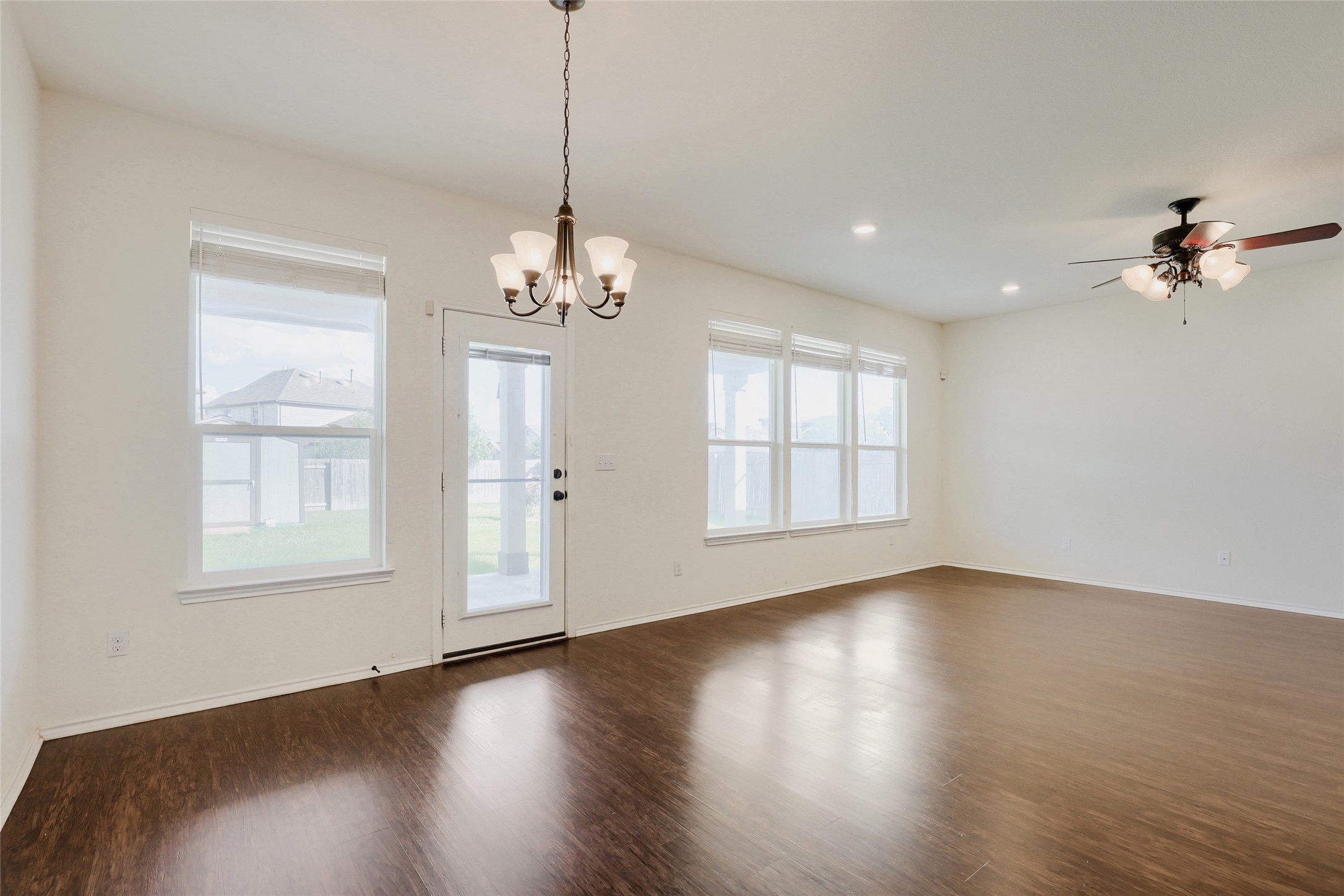 104 Kavanaugh Street Georgetown, TX 78628 - Photo 6 of 30 Dining area and living room