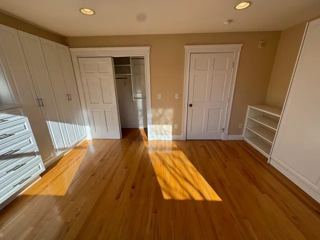 a view of wooden floor in a room