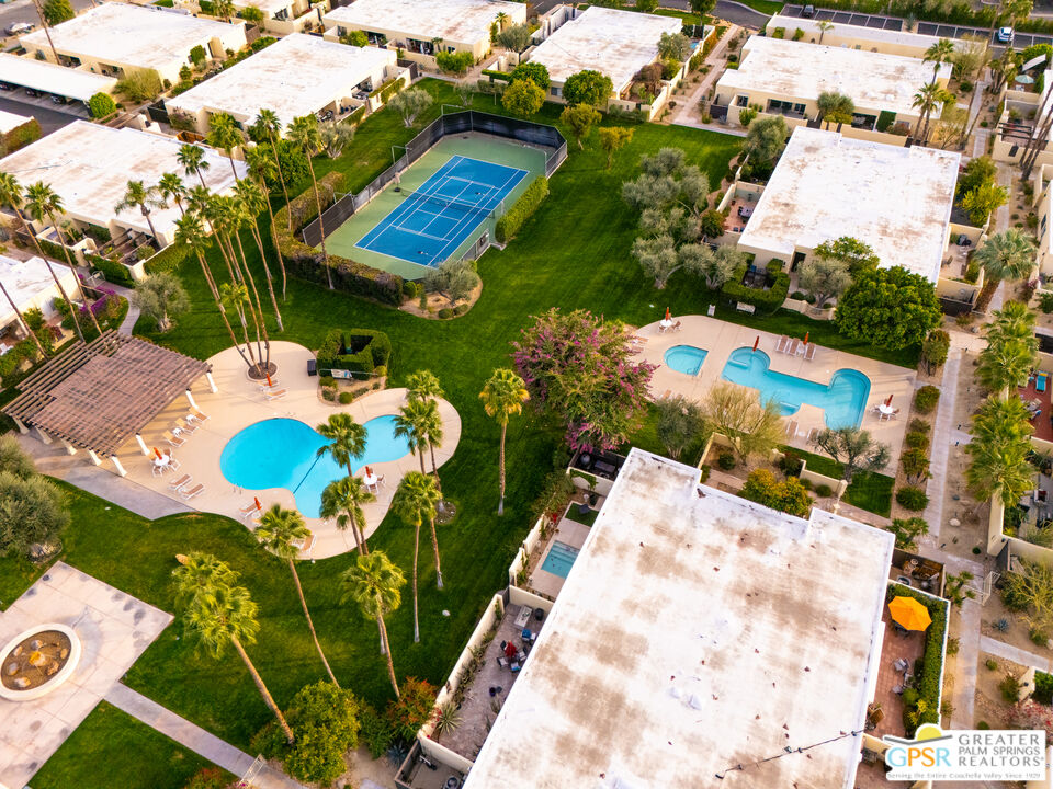 1103 East Alejo Road Palm Springs, CA 92262 - Photo 39 of 39 an aerial view of a house