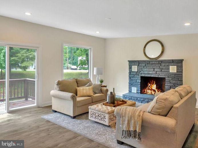 8270 Sycamore Road Lusby, MD 20657 - Photo 27 of 31 Wood Burning Fireplace