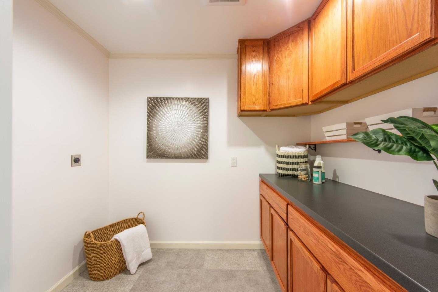 82 Loucks Avenue Los Altos, CA 94022 - Photo 18 of 23 a hallway with a sink and a window