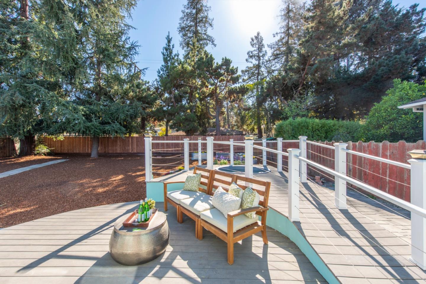 82 Loucks Avenue Los Altos, CA 94022 - Photo 20 of 23 a view of a patio with wooden floor