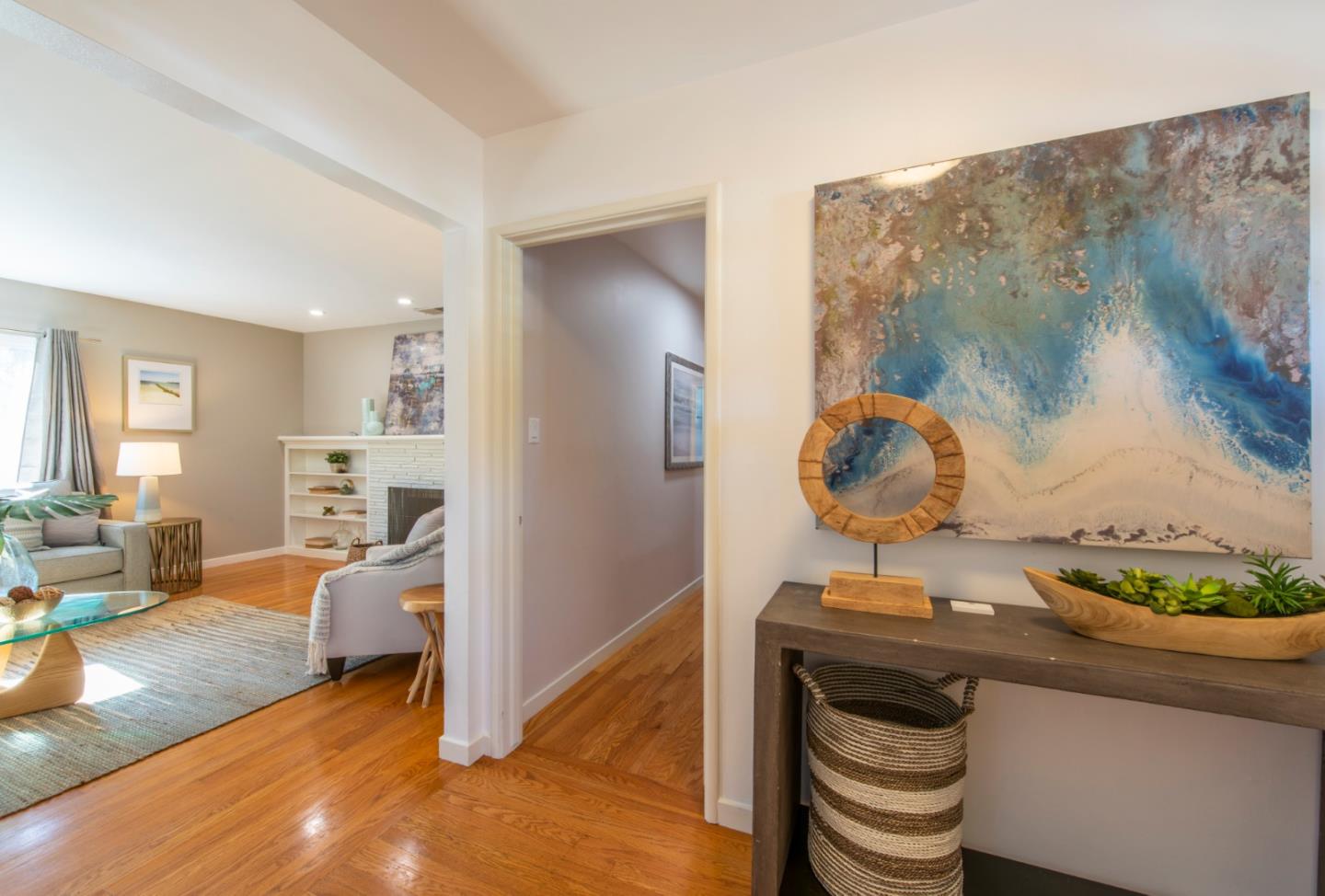 82 Loucks Avenue Los Altos, CA 94022 - Photo 8 of 23 a living room with furniture and a table
