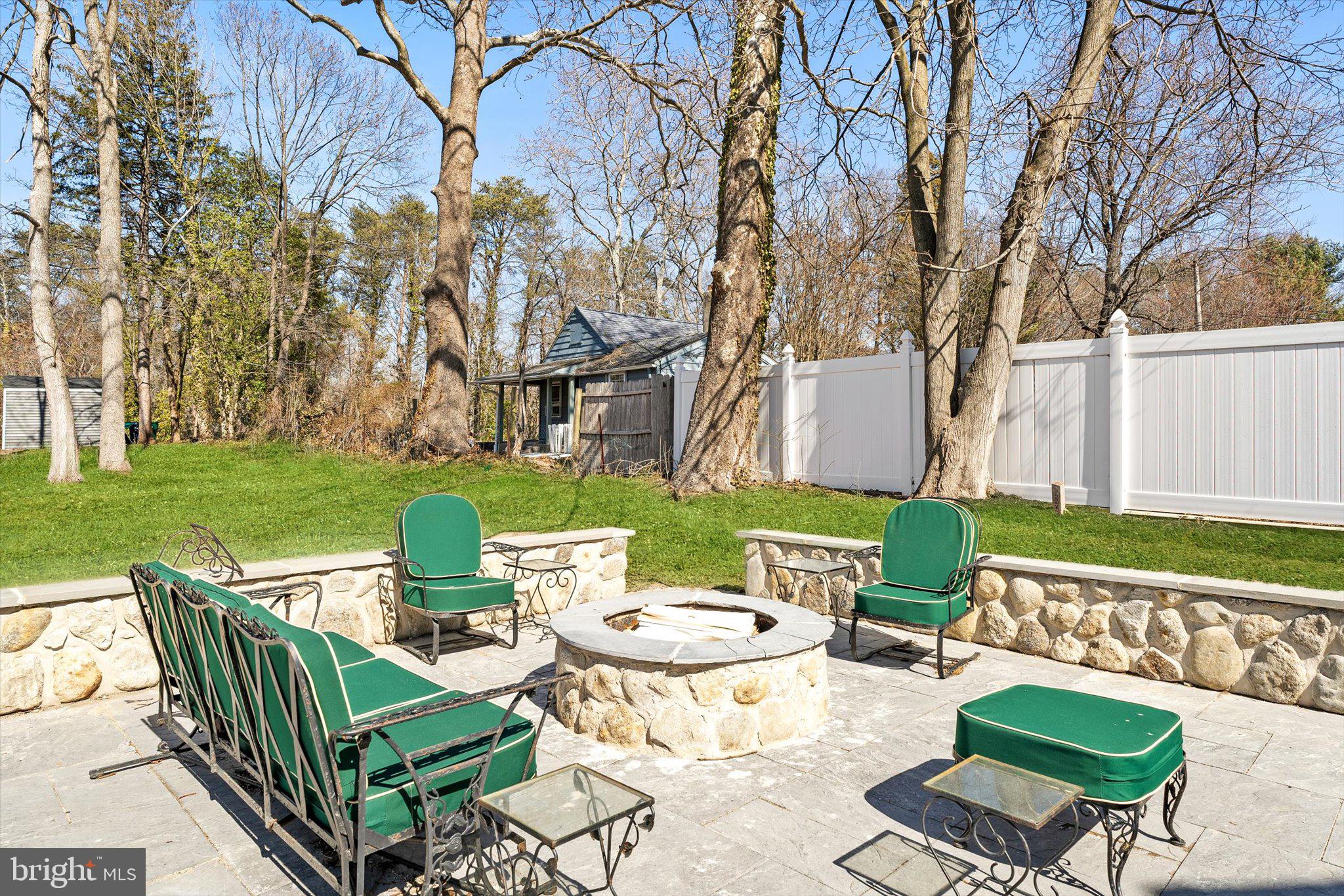 1387 Monmouth Road Mount Holly, NJ 08060 - Photo 31 of 31 a view of a patio with a yard