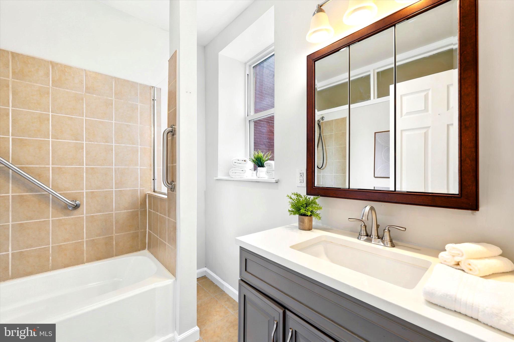 1215 North Randolph Street, Unit 2 Philadelphia, PA 19122 - Photo 9 of 11 Sun Filled bathroom