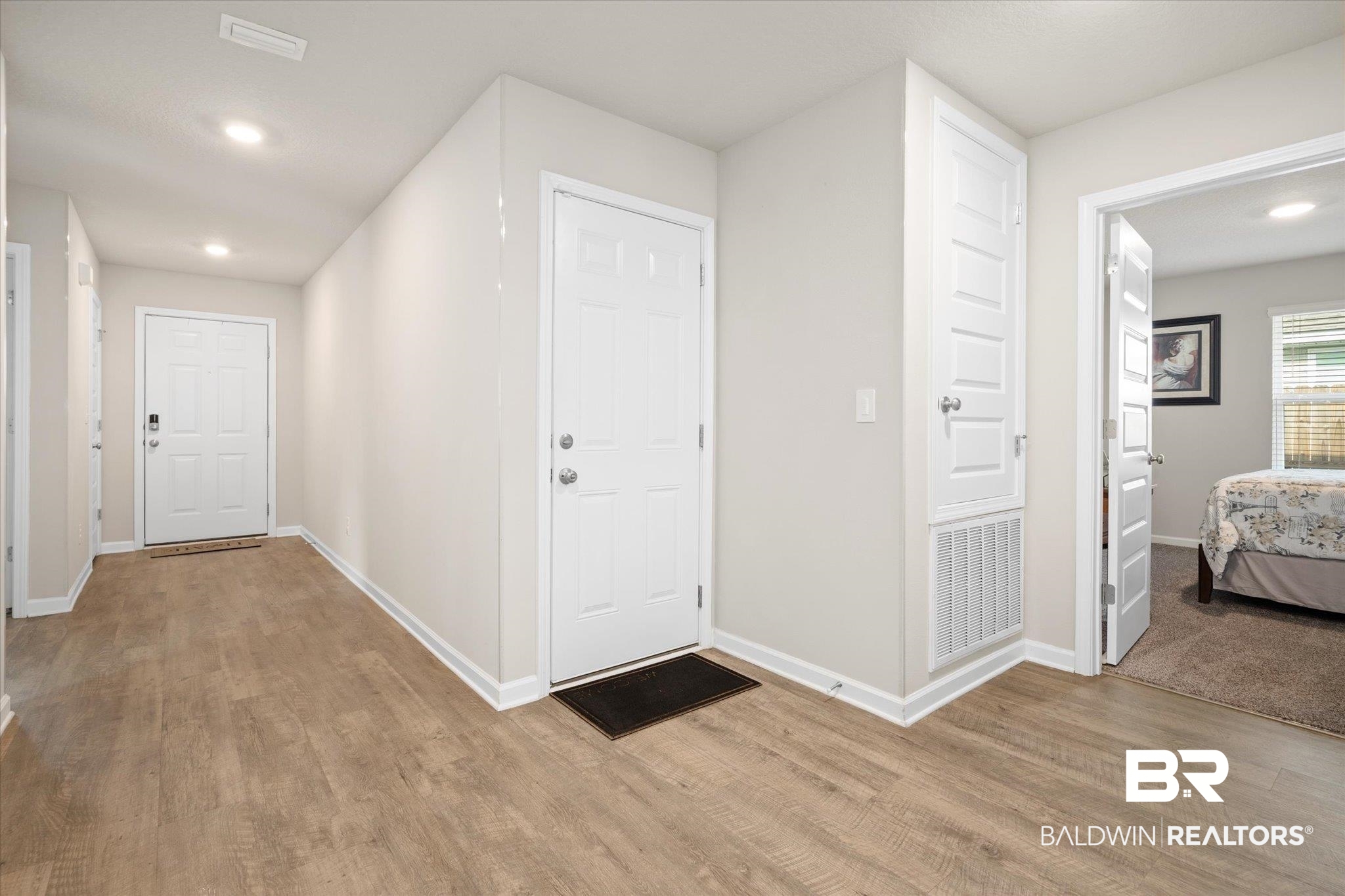 446 Paget Drive East Mobile, AL 36608 - Photo 16 of 20 Hallway with light wood-type flooring