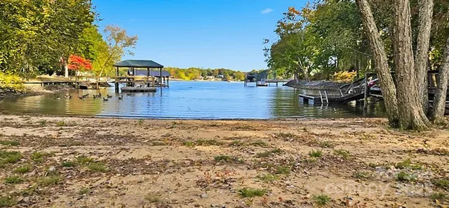 a view of outdoor space with wooden deck